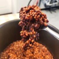 貨源供應(yīng)糯高粱 未脫皮釀酒新糯紅高粱米五谷雜糧帶皮紅高粱袋裝